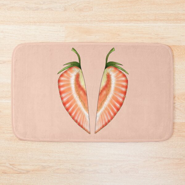 Item preview, Strawberry Halves designed and sold by fibbunny.