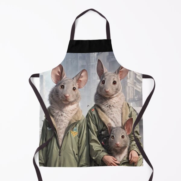 Item preview, The Futuristic Post Apocalypse Rat Family designed and sold by KALEIDOSCOPE UK.