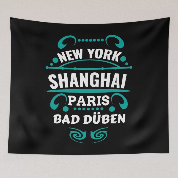 Item preview, BAD DÜBEN - Although our city is not a world maltopole but you should. designed and sold by NoriTEEs.