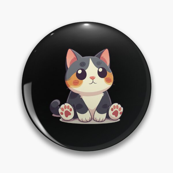 Item preview, Super Cute Kawaii Cat designed and sold by Metin Ozer.