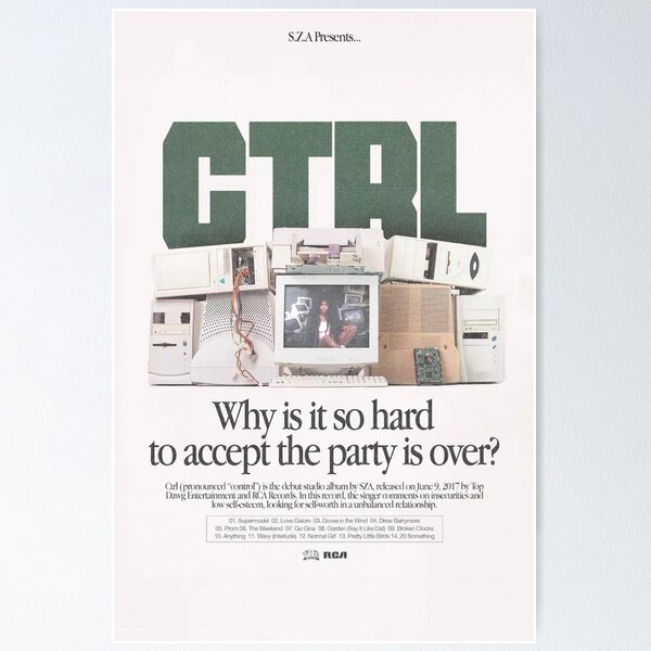 Item preview, SZA CTRL designed and sold by Trinity West.