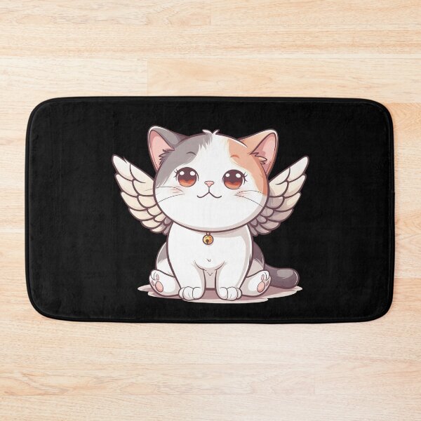 Item preview, Cute Kawaii Cat Angel designed and sold by Metin Ozer.