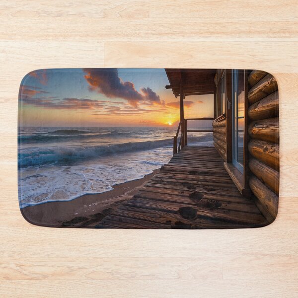 Artikelvorschau, Gelassenheit bei Sonnenuntergang in der Seaside Cabin entworfen und verkauft von loveiyou.