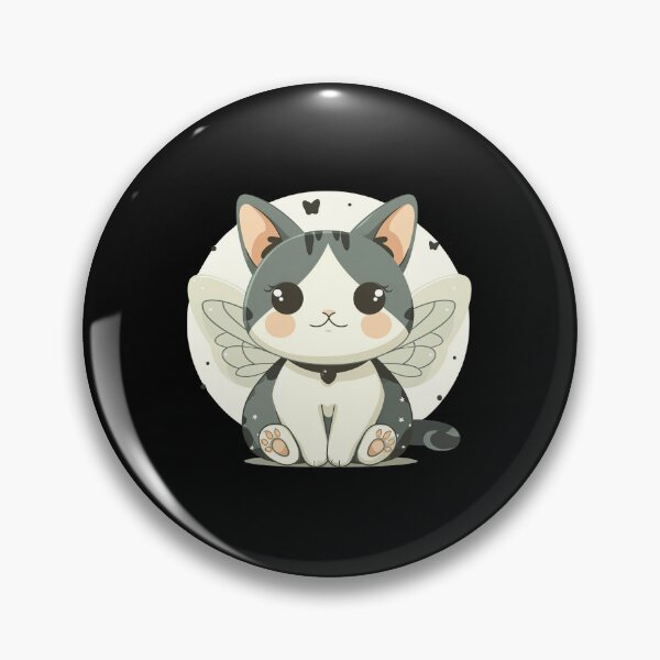 Item preview, Gato-Mariposa Kawaii designed and sold by Metin Ozer.