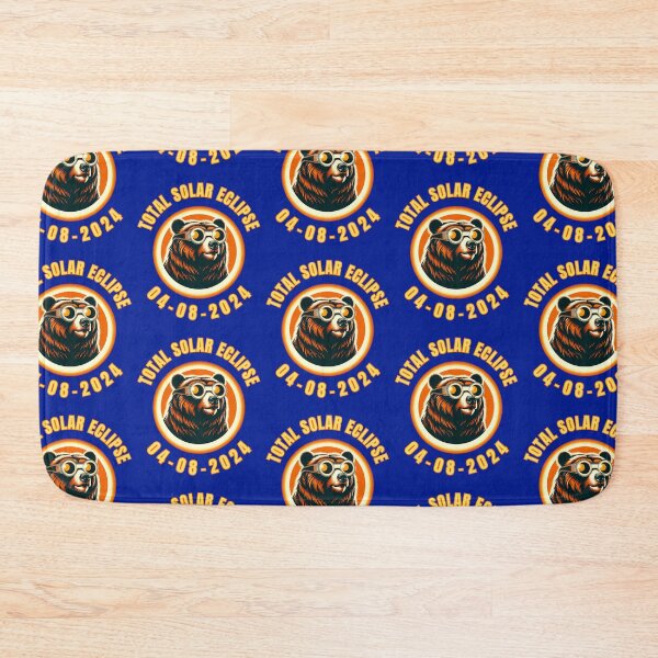 Item preview, Bear Wearing Solar Eclipse Glasses  designed and sold by WoodburyLake.