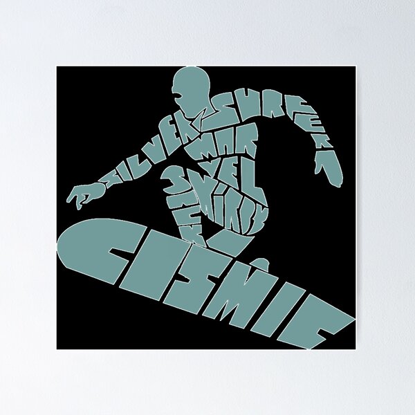 Item preview, The SilverSurfer Cosmic Herald designed and sold by MickeySteffen.