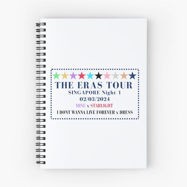 Item preview, Singapore Night 1 - Eras - Surprise Songs designed and sold by LisaMichelleArt.
