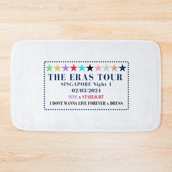 Item preview, Singapore Night 1 - Eras - Surprise Songs designed and sold by LisaMichelleArt.