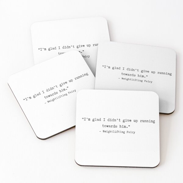 Item preview, Weightlifting Fairy Kim Bok Joo quotes designed and sold by ayshatazin.