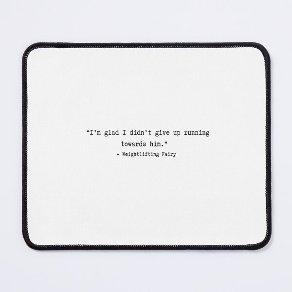 Item preview, Weightlifting Fairy Kim Bok Joo quotes designed and sold by ayshatazin.