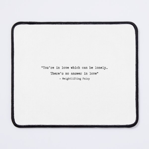 Item preview, Weightlifting Fairy Kim Bok Joo quotes designed and sold by ayshatazin.