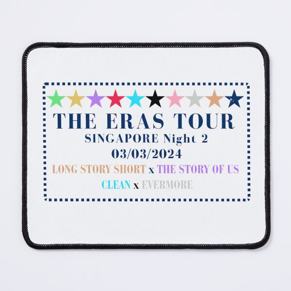 Item preview, Singapore Night 2 - Eras - Surprise Songs designed and sold by LisaMichelleArt.