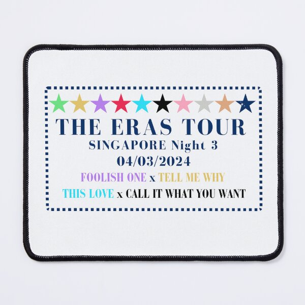 Item preview, Singapore Night 3 - Eras - Surprise Songs designed and sold by LisaMichelleArt.