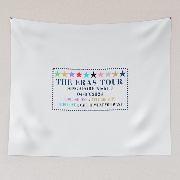 Item preview, Singapore Night 3 - Eras - Surprise Songs designed and sold by LisaMichelleArt.