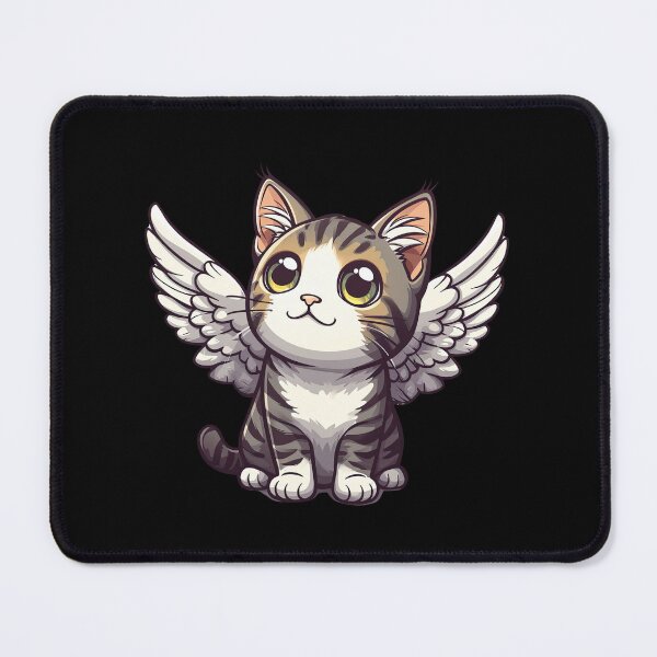 Item preview, Kawaii Tabby Cat Angel designed and sold by Metin Ozer.
