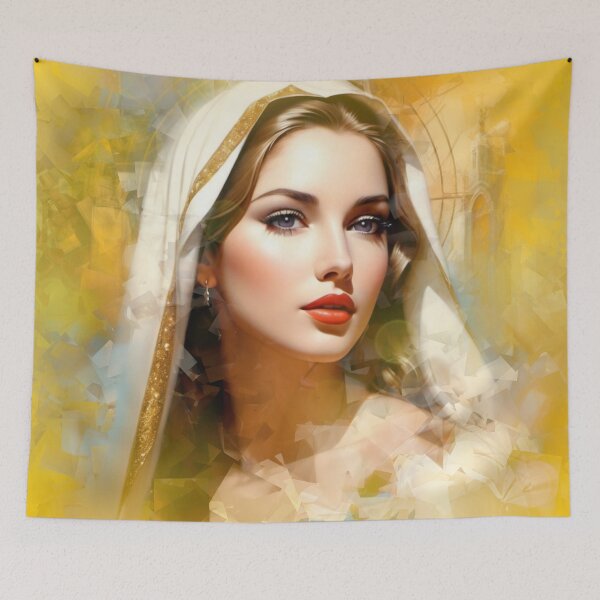Item preview, Divine Maternal Grace: Mother Mary designed and sold by Sanctum Icons.