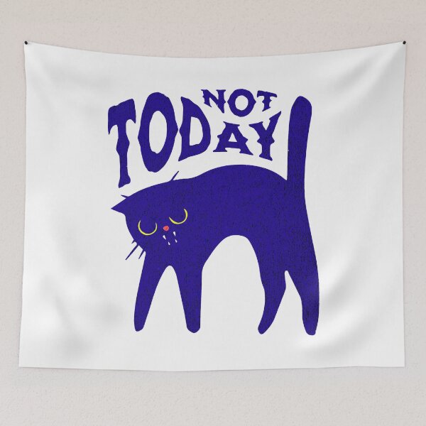 Item preview, Angry Cat Saying Not Today designed and sold by CyberWindow.
