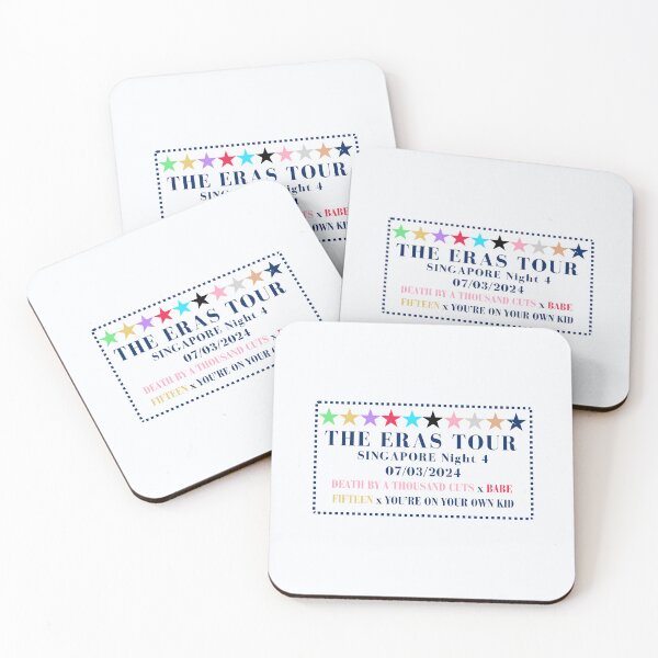 Item preview, Singapore Night 4 - Eras - Surprise Songs designed and sold by LisaMichelleArt.