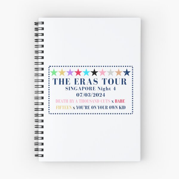 Item preview, Singapore Night 4 - Eras - Surprise Songs designed and sold by LisaMichelleArt.