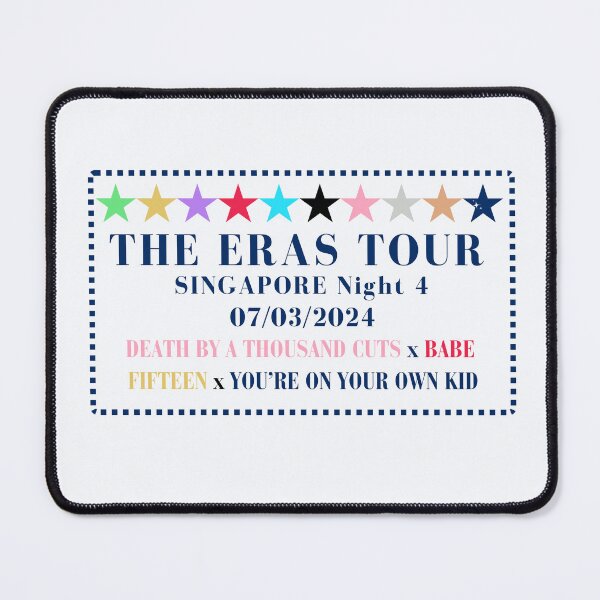 Item preview, Singapore Night 4 - Eras - Surprise Songs designed and sold by LisaMichelleArt.