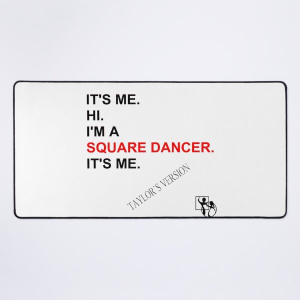 Item preview, It's Me Hi designed and sold by Square Dancing Gifts & Merchandise.