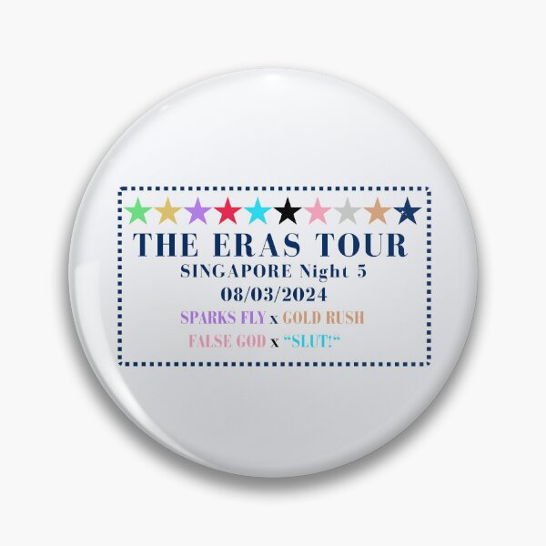Item preview, Singapore Night 5 - Eras - Surprise Songs designed and sold by LisaMichelleArt.