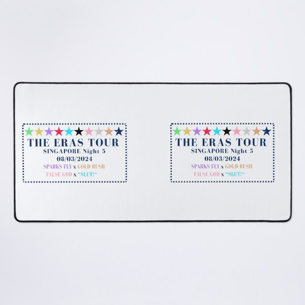 Item preview, Singapore Night 5 - Eras - Surprise Songs designed and sold by LisaMichelleArt.