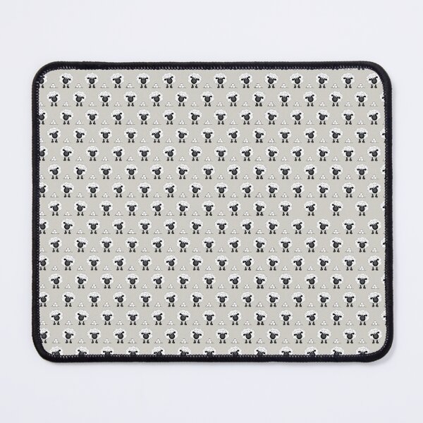 Item preview, Shelby Sheep Pattern Natural Colour Background designed and sold by Running-Duck.