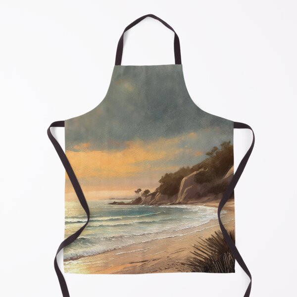 Item preview, Sunset Ocean Beach Landscape designed and sold by CampfireCove.