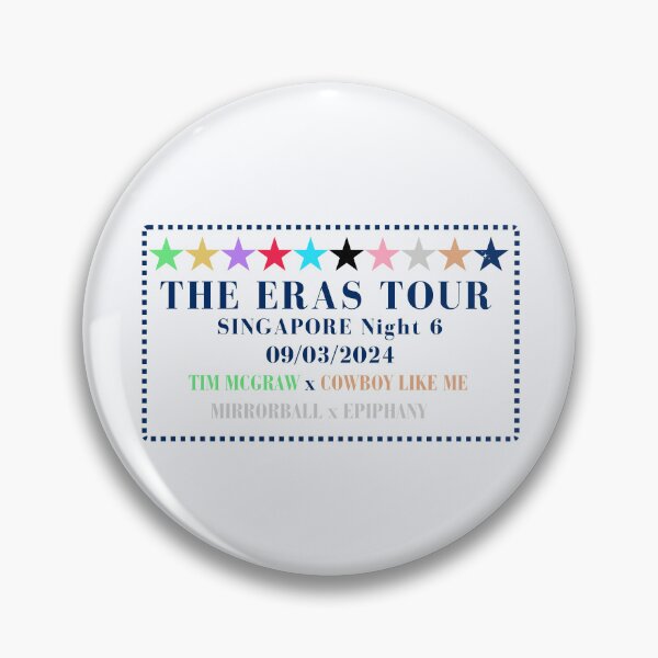 Item preview, Singapore Night 6 - Eras - Surprise Songs designed and sold by LisaMichelleArt.