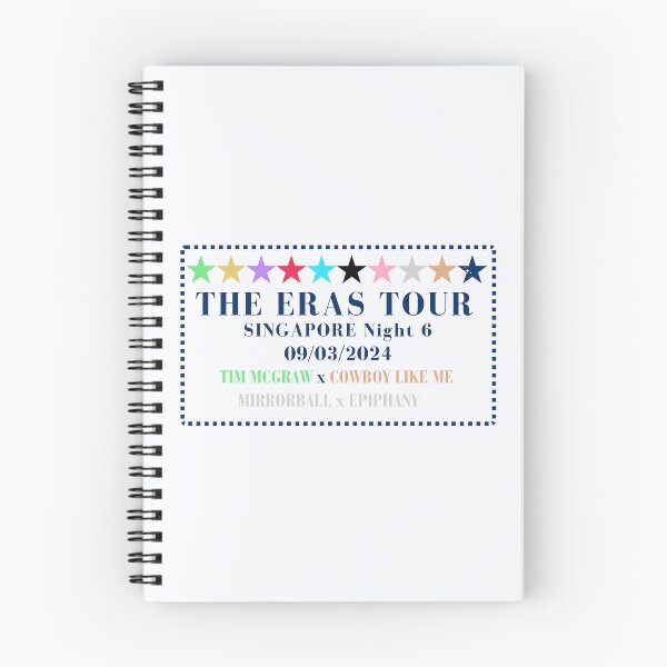Item preview, Singapore Night 6 - Eras - Surprise Songs designed and sold by LisaMichelleArt.