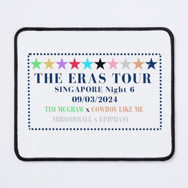 Item preview, Singapore Night 6 - Eras - Surprise Songs designed and sold by LisaMichelleArt.
