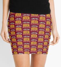 I Find Your Lack of Beer Disturbing Mini Skirt