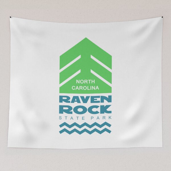 Item preview, Raven Rock State Park North Carolina Green And Blue designed and sold by bivenart.