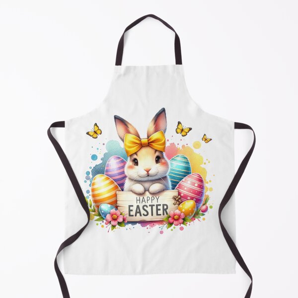 Item preview, Happy Easter Cute Bunny designed and sold by CraftyAnimal.