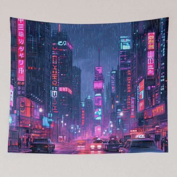 Item preview, cyber city designed and sold by ururuty.