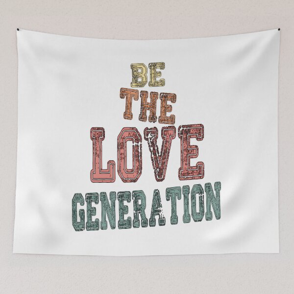 Item preview, BE THE LOVE GENERATION. designed and sold by Rejiboustarts.