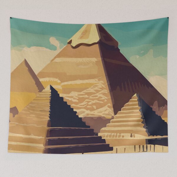 Item preview, Pyramids of Giza Dessert View Egypt designed and sold by TheJoeyStudio.