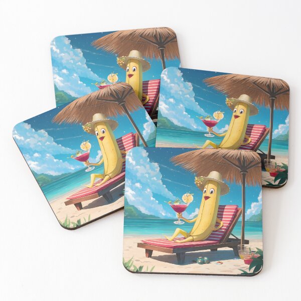 Item preview, funny fruits and funny vegetables on vacation, banana designed and sold by orthodox-icon.