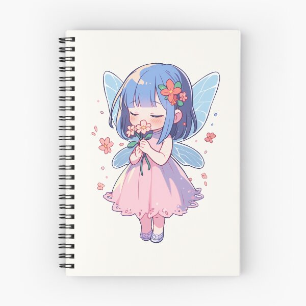 Item preview, Fairy Smelling Flowers | Print designed and sold by Unrooted.