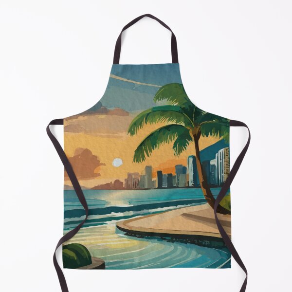 Item preview, Rio de Janeiro City Tropical Beach Brazil designed and sold by TheJoeyStudio.