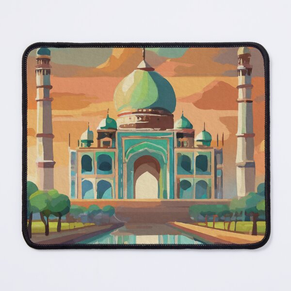 Item preview, Taj Mahal Sunset Agra India designed and sold by TheJoeyStudio.