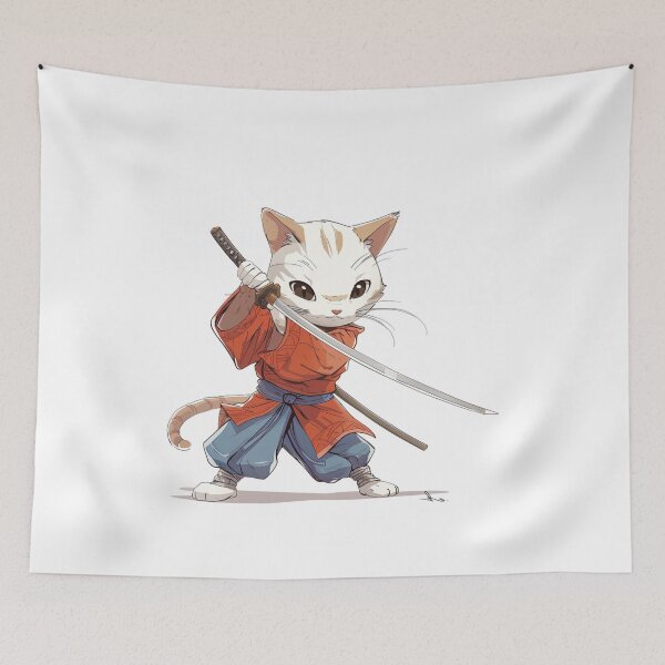 Item preview, Fearsome Furballs: Samurai Pets designed and sold by Reichcorp.