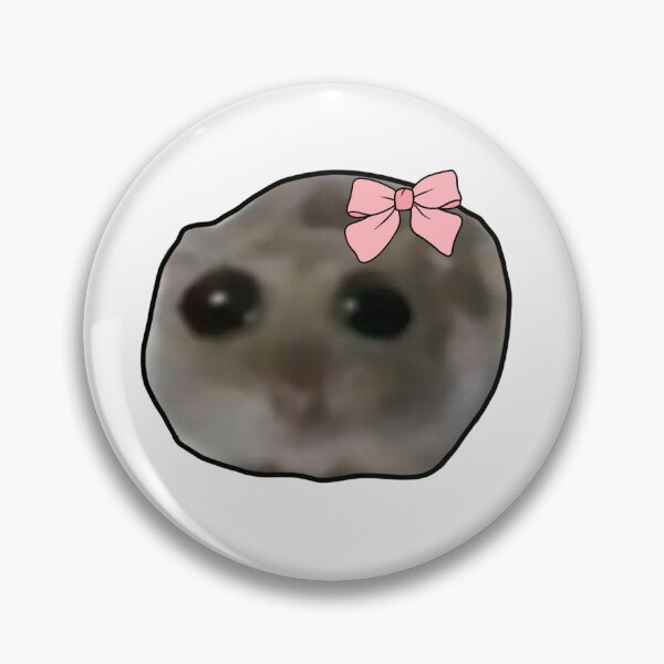 Item preview, Coquette Sad hamster meme designed and sold by vyascreations.