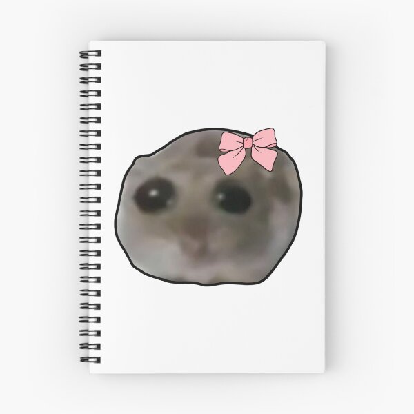 Item preview, Coquette Sad hamster meme designed and sold by vyascreations.
