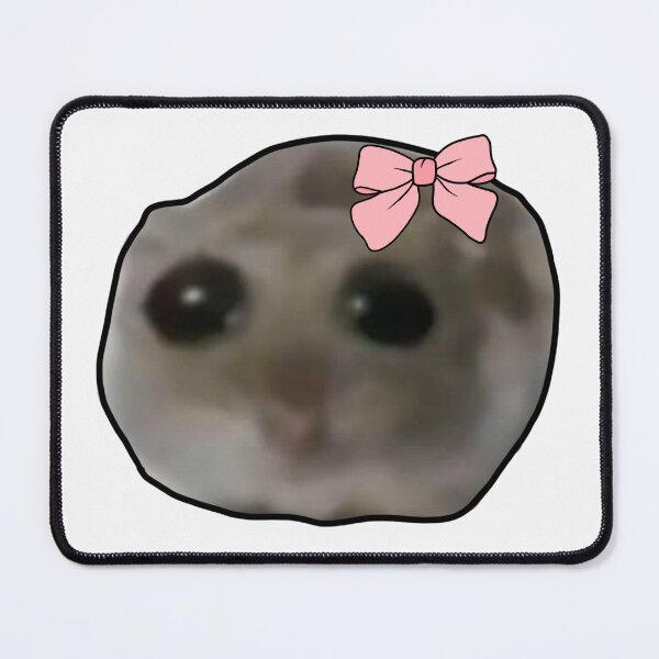 Item preview, Coquette Sad hamster meme designed and sold by vyascreations.