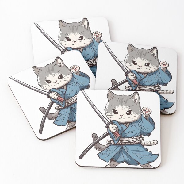 Item preview, Fearsome Furballs: Samurai Pets designed and sold by Reichcorp.