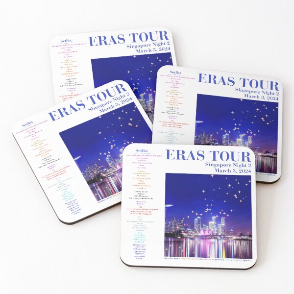 Item preview, Eras Tour Setlist - Singapore Night 2 designed and sold by LisaMichelleArt.