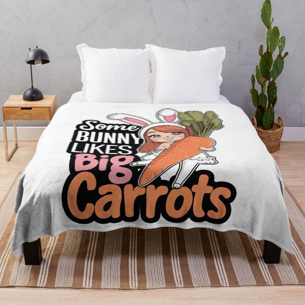 Artikelvorschau, Manche Hasen mögen zu Ostern große Karotten entworfen und verkauft von Quirky Shirts.