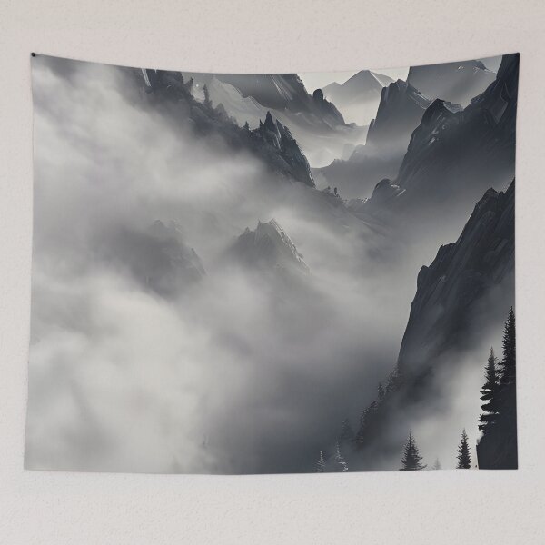 Item preview, Whispers of the Misty Mountains designed and sold by joejiing.